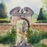 Painting a Garden Gate